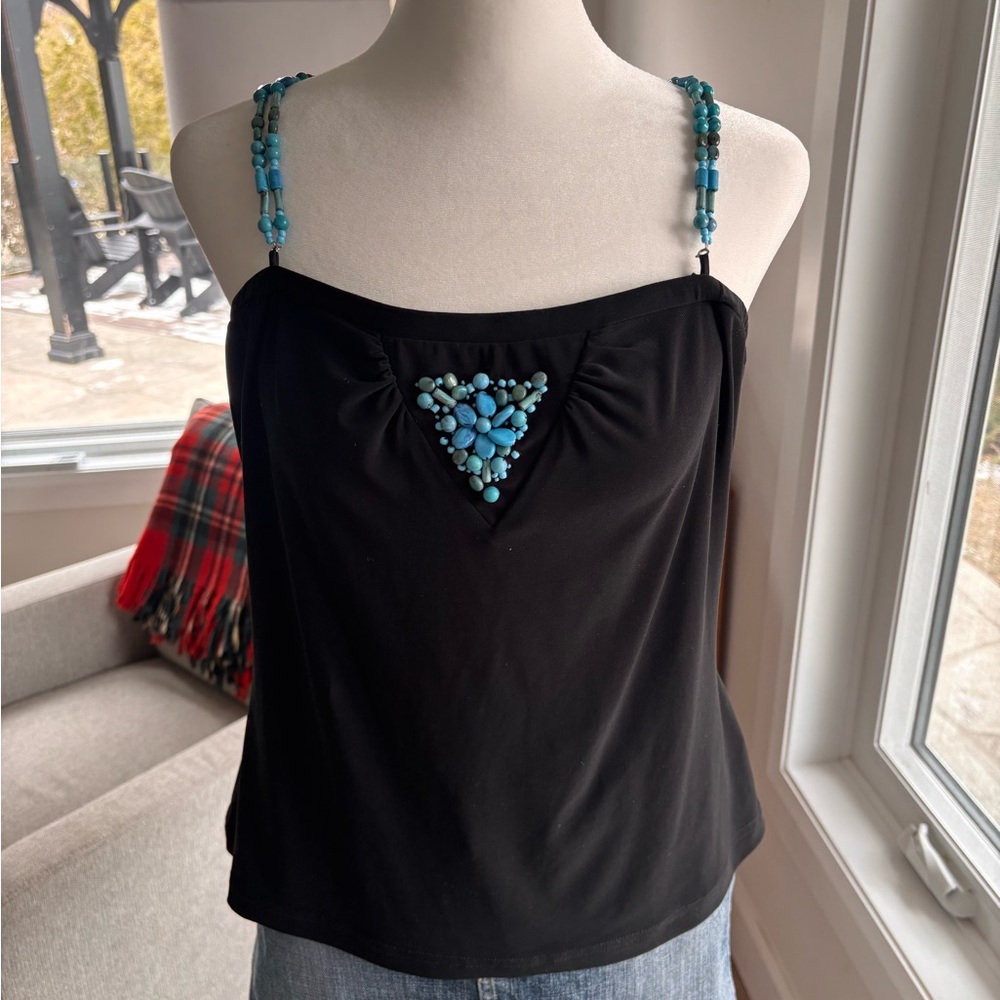 Vintage Joseph Ribkoff Beaded Tank 🖤
